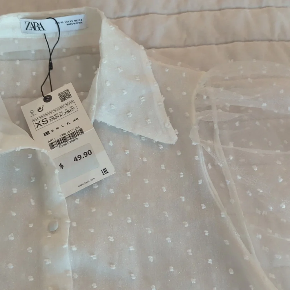 Zara Puff Sleeve Top